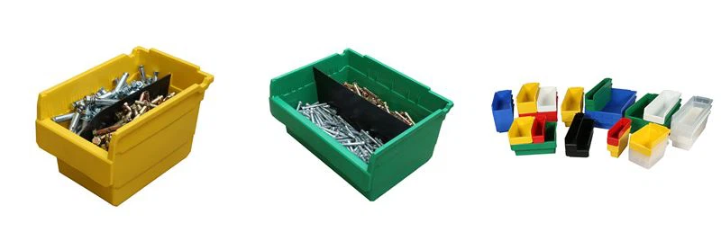 plastic parts picking bins